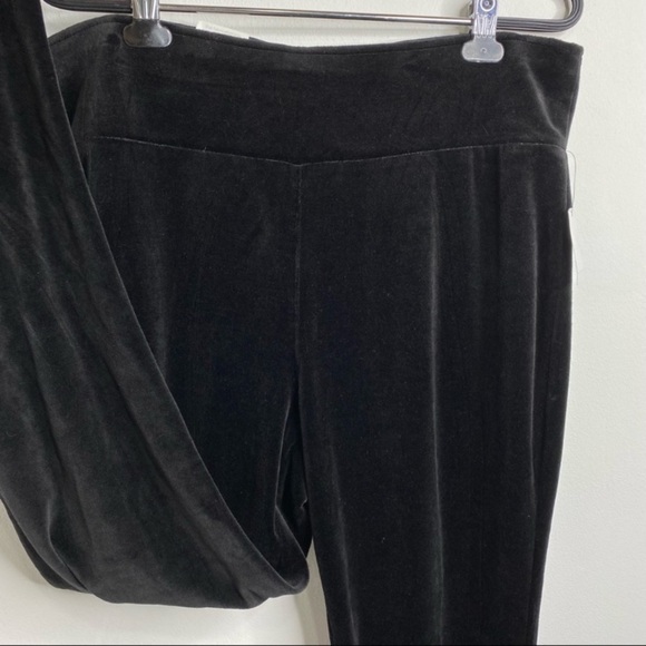 Talbots Velour High Waist Leggings size 14‎ side zipper - Picture 3 of 10